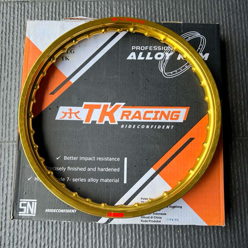 VELG TK RACING GOLD RING 17
