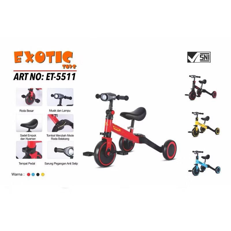 EXOTIC BALANCE BIKE ET-5511