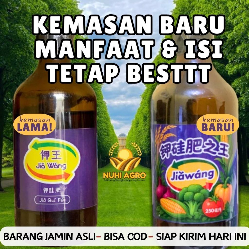 JIAWANG jia wang raja kalium silika jiawang pupuk cair - Rajanya Pupuk Kalium Dan Silika Penanmbah B