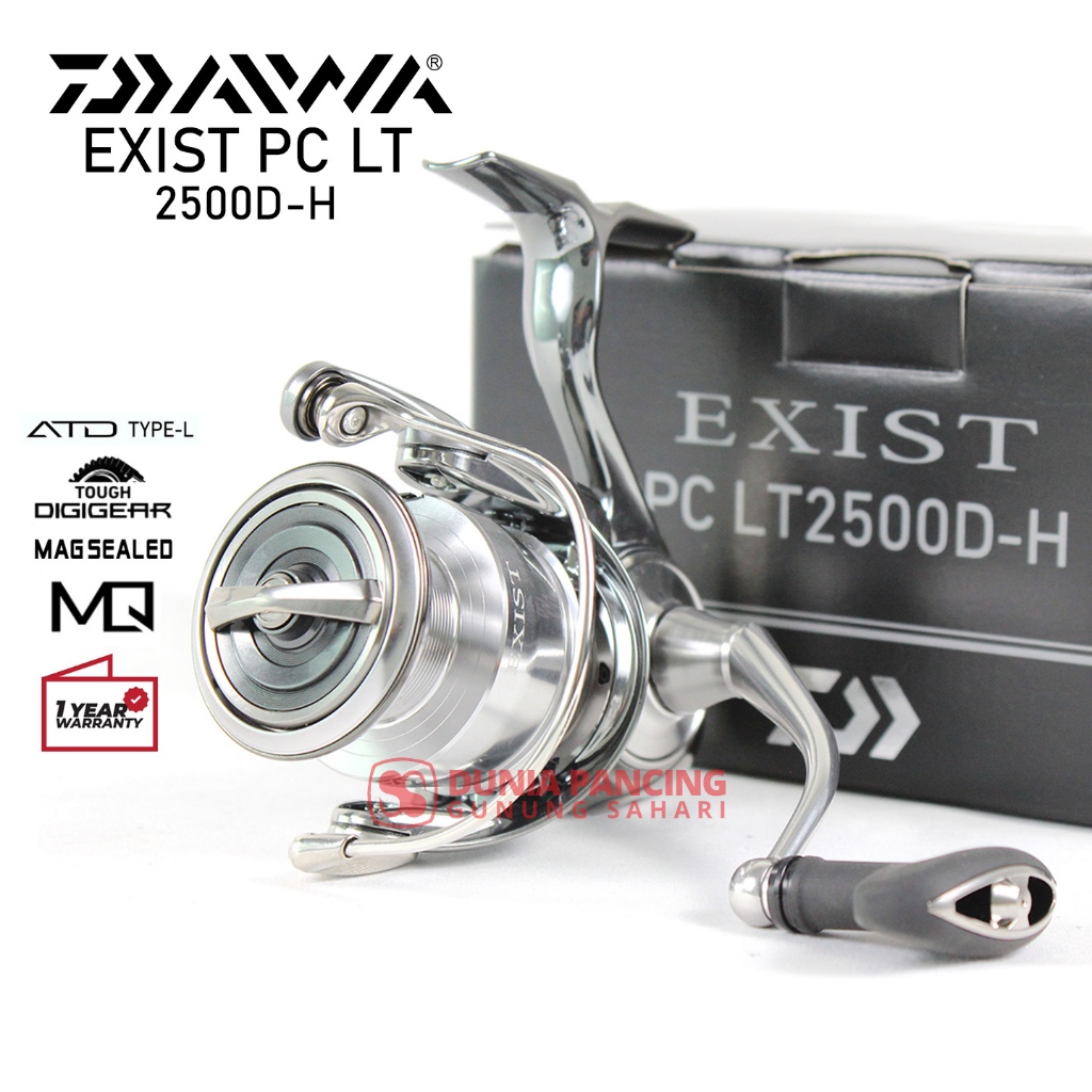Reel Spinning Daiwa Japan Exist LT 2022 2500/3000/4000/5000