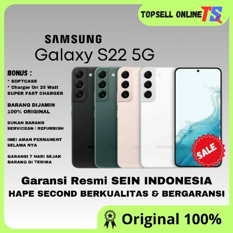 Samsung Galaxy S22 | S22 Plus | S22 Ultra Second Original Resmi Sein