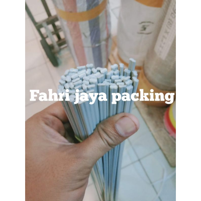 kawat las PVC grey double 1kg ( kawat las PVC abu-abu)
