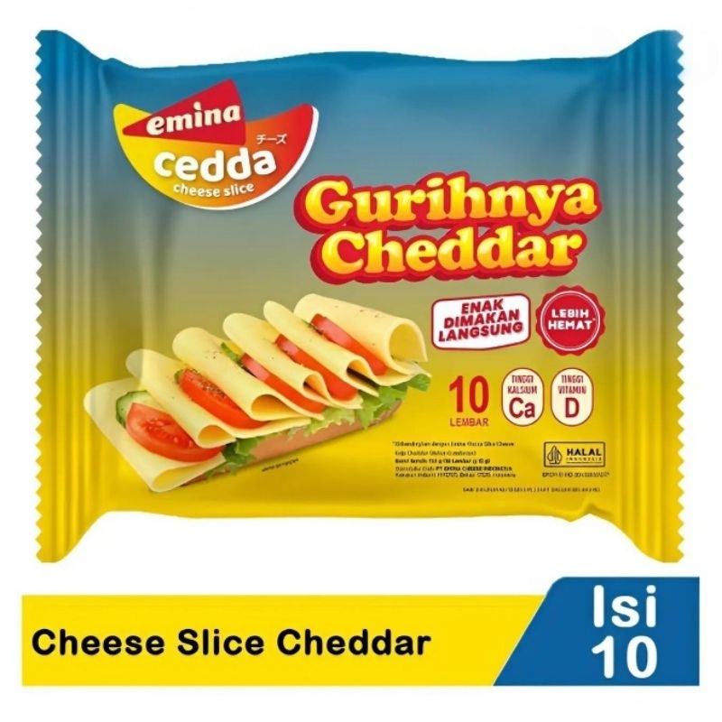 

Emina Cheese Slice Cheddar 10's