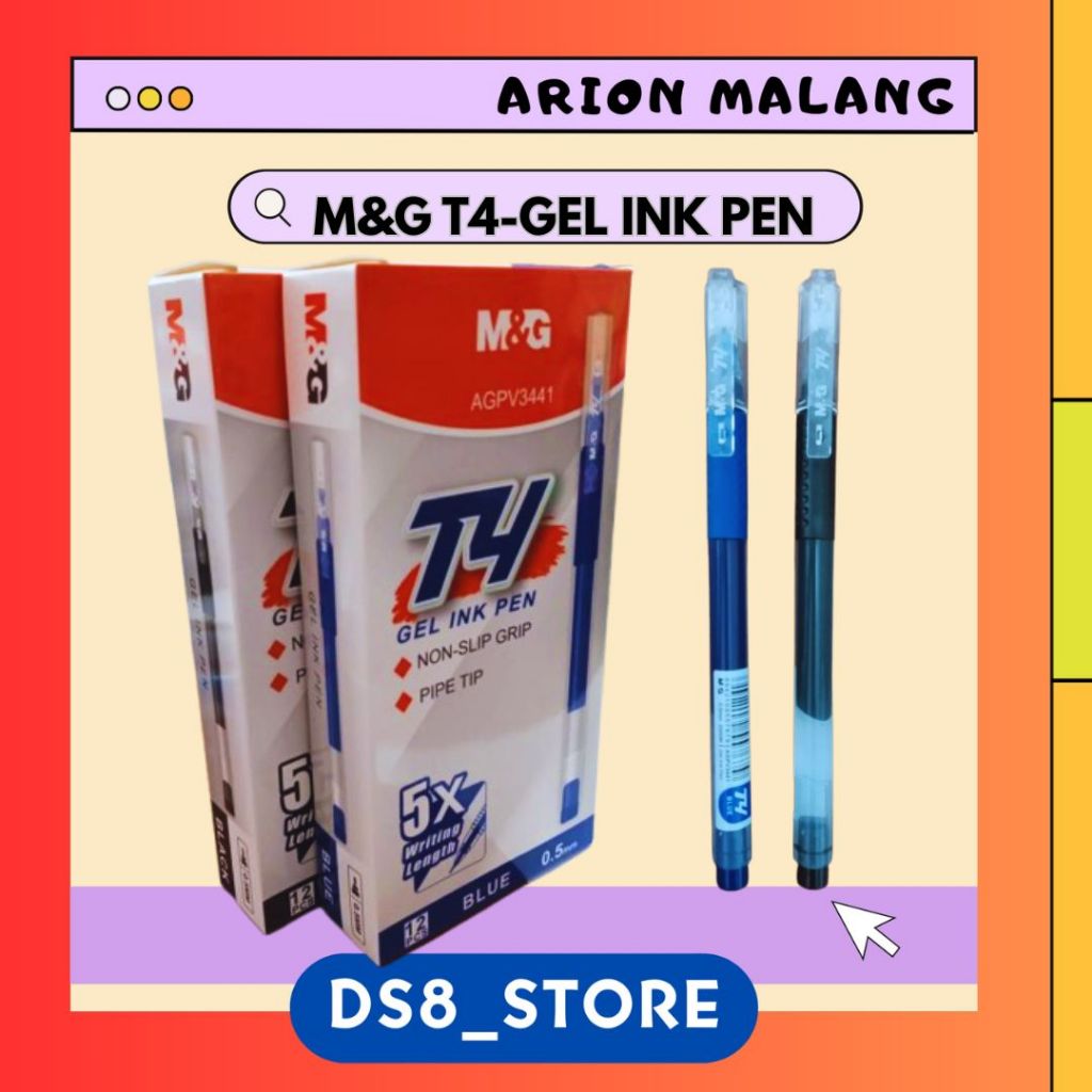

M&G BALLPOINT T4-GEL INK PEN