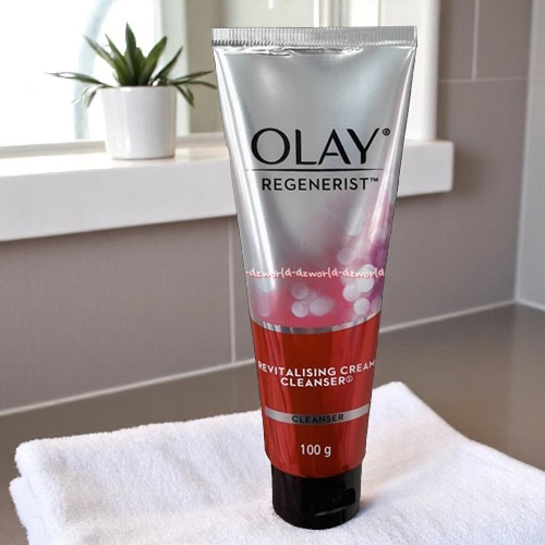Olay 100gr Regenerist Revitalising Cream Cleanser Sabun Cuci Muka Wajah Pembersih wajah