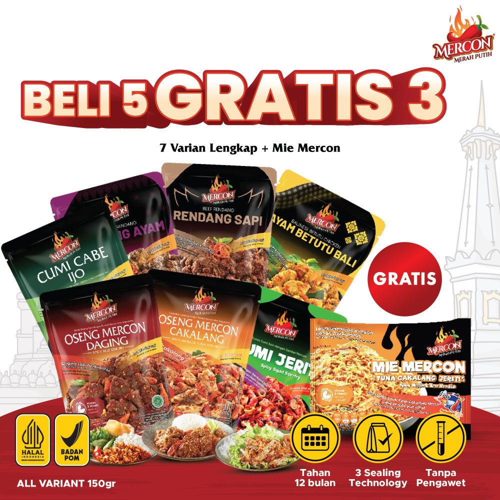 

Dr23 - [ BELI 5 GRATIS 3 ] - Set Seminggu Satset 7 Pack All Varian Best Seller - MERCON MERAH
