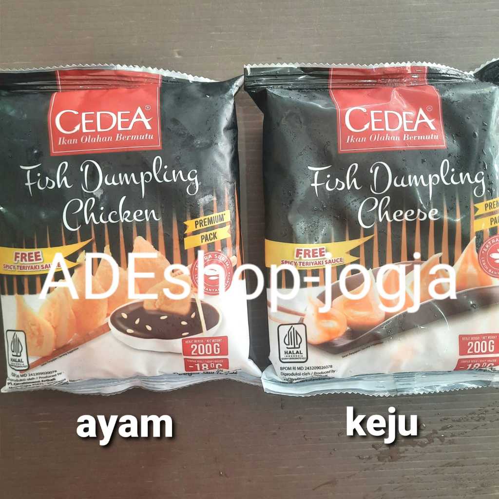 

dumpling keju cheese aya chicken cedea 200gr gram