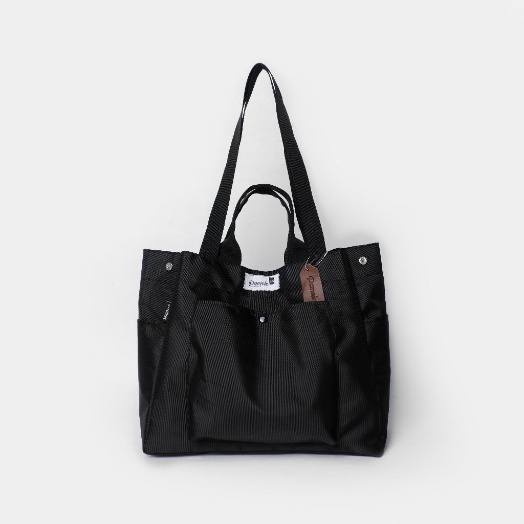 Pamole Totebag Bahan Cordura Tote Bag Kuliah Totebag Kerja - Eva Series