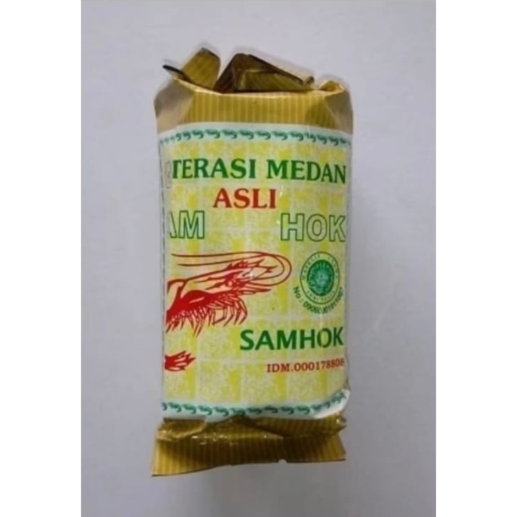 

Terasi Medan Samhok Sam Hok Terasi Udang 1 bks 140 gr