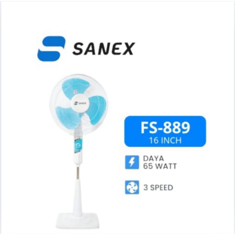 Kipas Angin Sanex 16 Inch Fs 889 Kipas Angin Berdiri Sanex 16 Inch