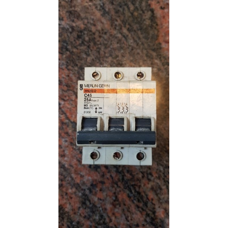 MCB multi9 Merlin Gerin C45