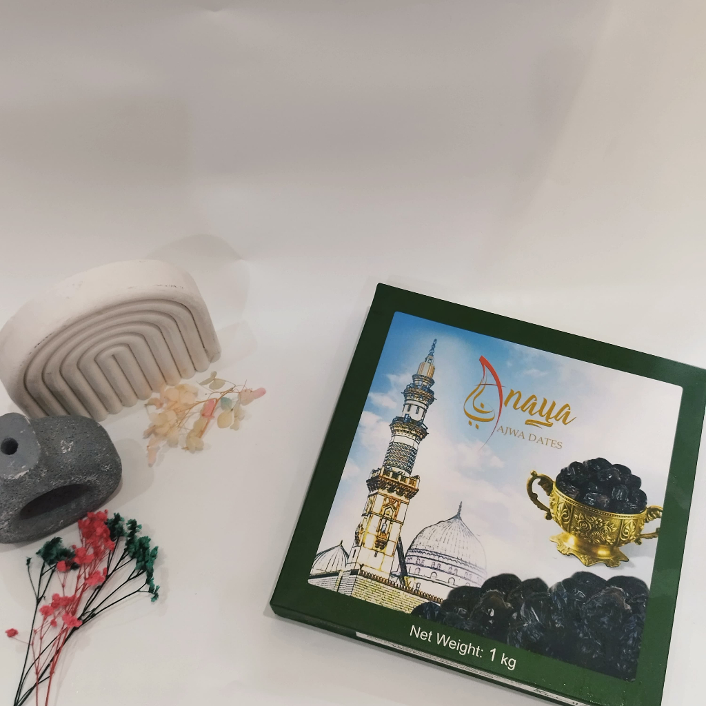 

KURMA AJWA ANAYA KURMA NABI ASLI KEMASAN 1 KG