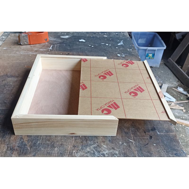 Box Display Kue Model sliding 30*40