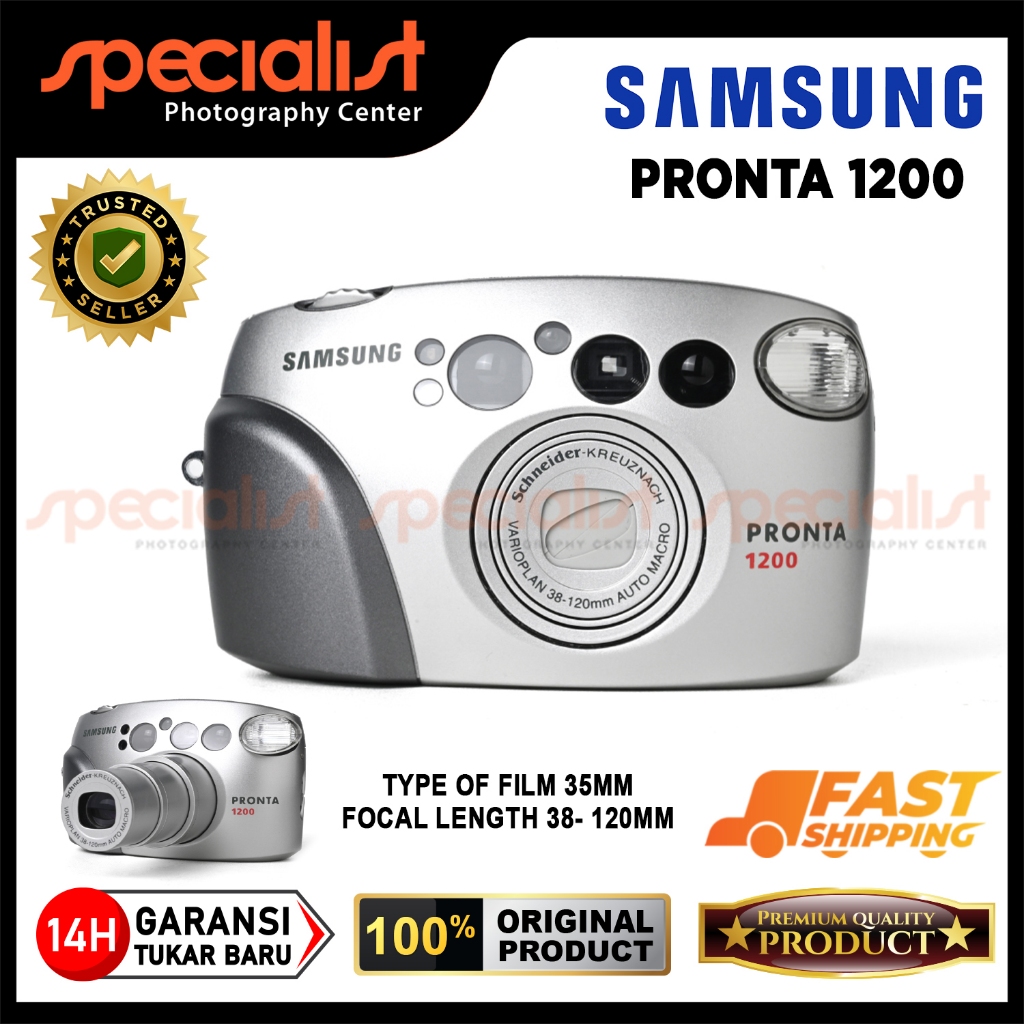 Kamera Analog Samsung Pronta 1200 lens 38-120mm (New Old Stock)