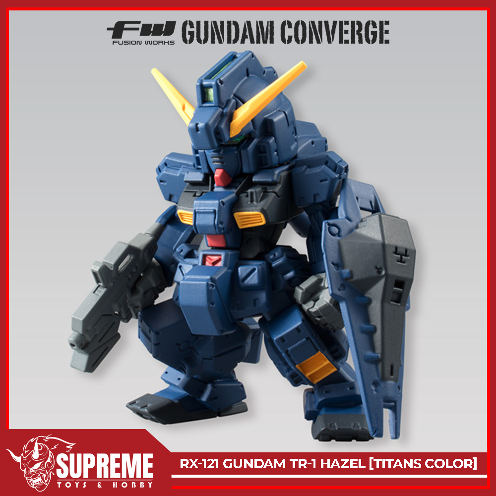 FW Gundam Converge 19 - RX-121-1 Gundam TR-1 Hazel Custom ( Titans Color )