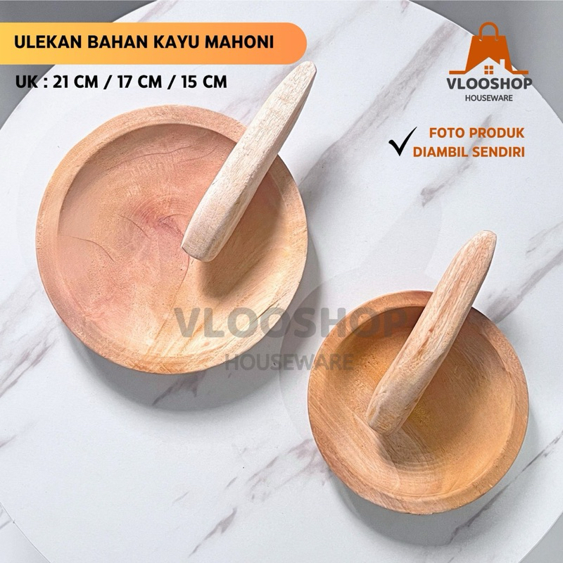 ULEKAN KAYU + COBEK | ULEKAN SAMBAL BAHAN KAYU | ULEKAN AESTHETIC
