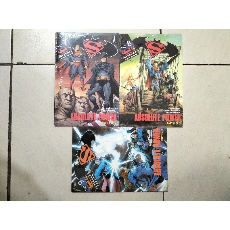 Komik Superman & Batman Absolute Power (Fullset - Bahasa Indonesia (kkshs,))
