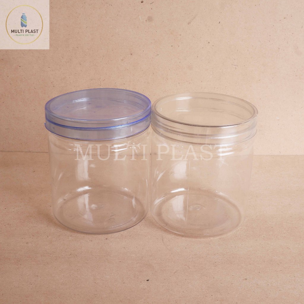 Toples Tabung 500ml/Toples silinder plastik 500ml/Toples Tabung Plastik 500ml
