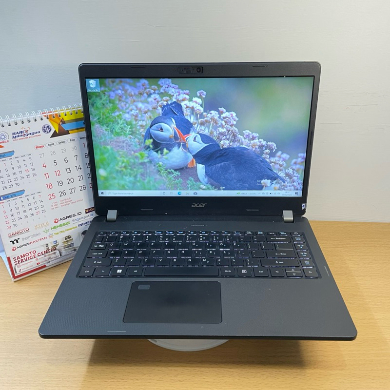 Laptop Acer Travelmate P214-52 Ram 8 GB SSD 256 GB Intel core i5 Gen 10 Bergaransi second Original
