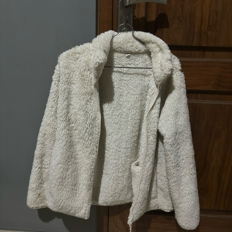 JAKET FLEECE UNIQLO SECOND WOMEN ANAK