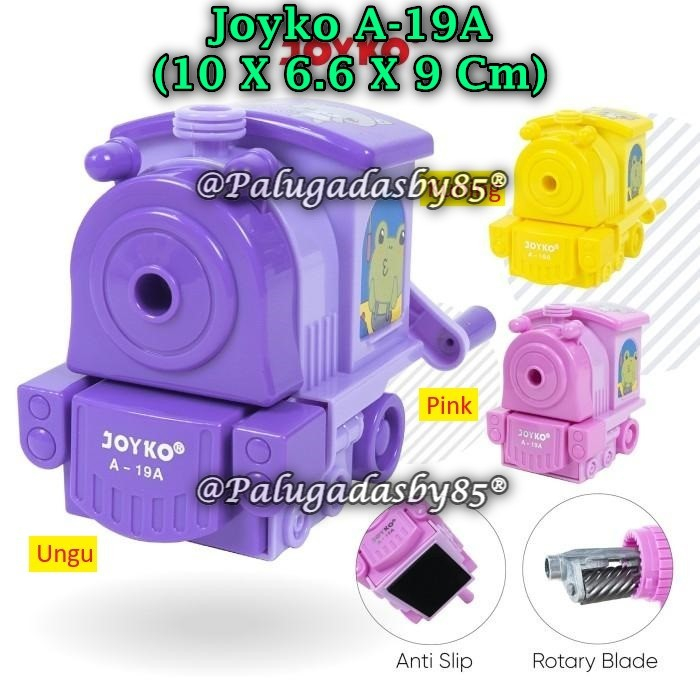 

(1 Biji) Rautan Meja Putar JOYKO A-19A Kereta Api / Rautan Serutan Sharpener Joyko A-19A (1 Biji)