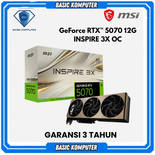 MSI GeForce RTX 5070 INSPIRE 3x OC / RTX5070