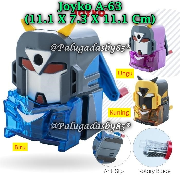

(1 Biji) Rautan Meja JOYKO A-63 Rautan Putar Joyko A-63 / Sharpener Rautan Serutan Putar Joyko A-63