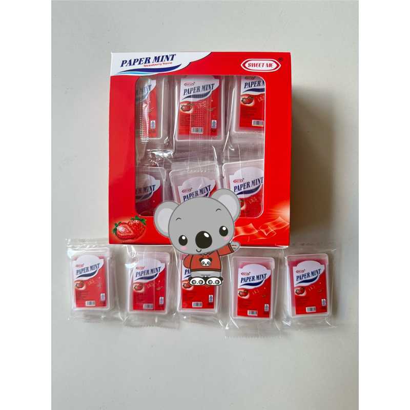 

RB Permen Paper Mint box isi 30 pcs penyegar nafas peppermint
