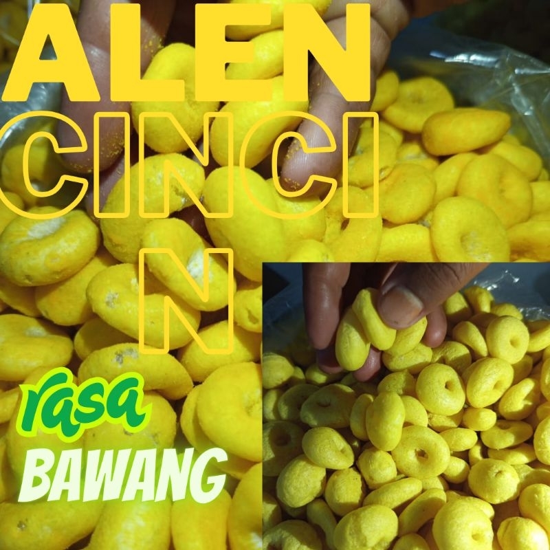 

Alen Alen Cincin rasa original rasa bawang khas trenggalek 500gram