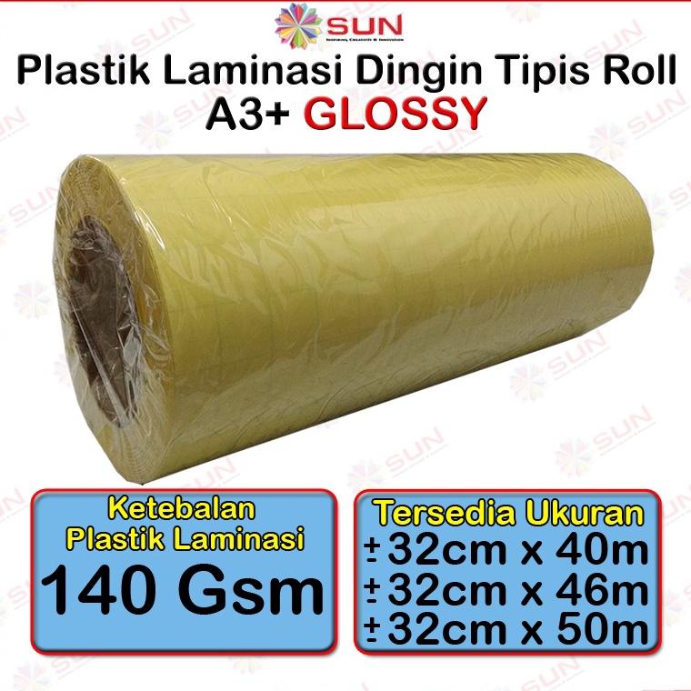 

Plastik Laminasi Dingin Tipis Roll A3 A4 14 Micron Motif Glossy Doff Matte Sticker Bening Transparant Pelapis Kertas Foto Glossy Photo Paper KODE Q1L8