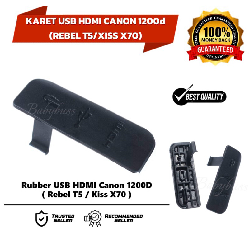 Rubber karet Tutup USB canon 1200d camera