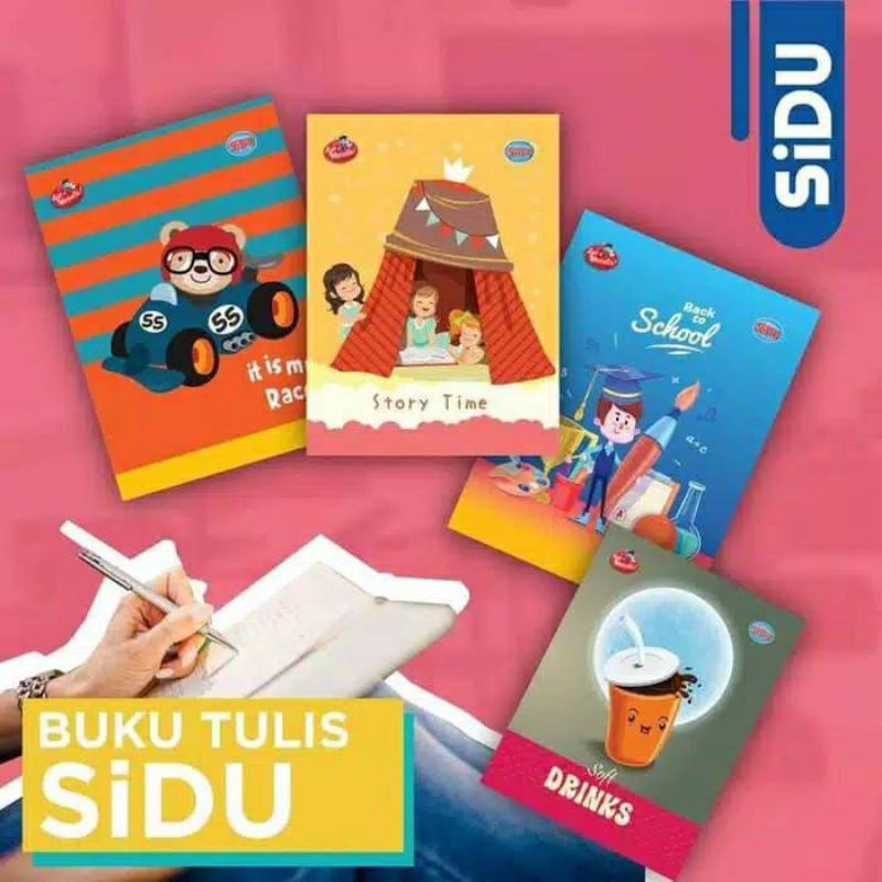 

SIDU Sinar Dunia Buku Tulis 38 Lembar 58 lembar dan big boss sidu per pak cod