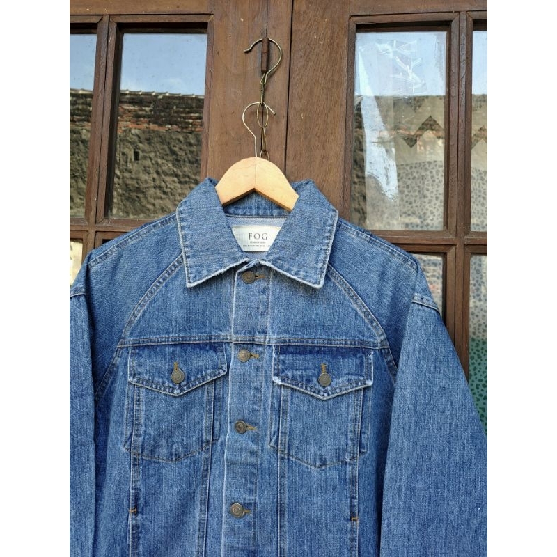 Denim Jacket FOG Boxyfit Fear of God Mens Medium