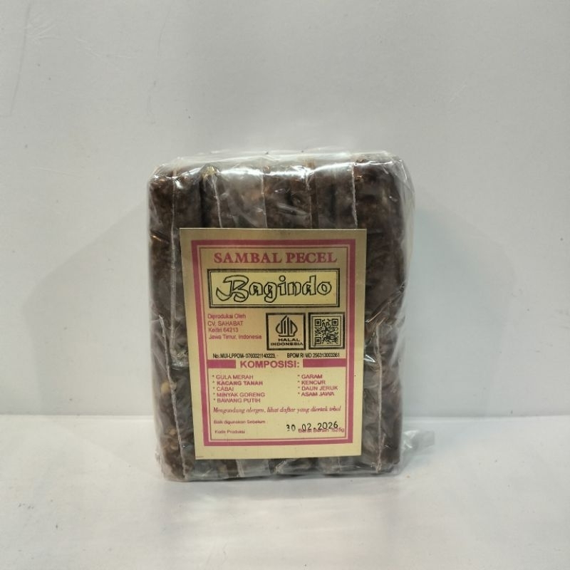 

10pcs sambel pecel bagindo