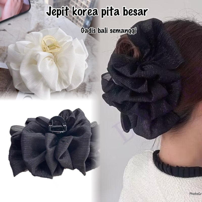 jepit korea pita besar/ jepit rambut