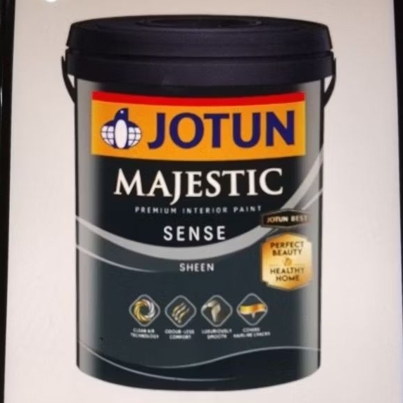 JOTUN SENSE CAT TEMBOK INTERIOR PREMIUM BRILLIANT WHITE PAIL