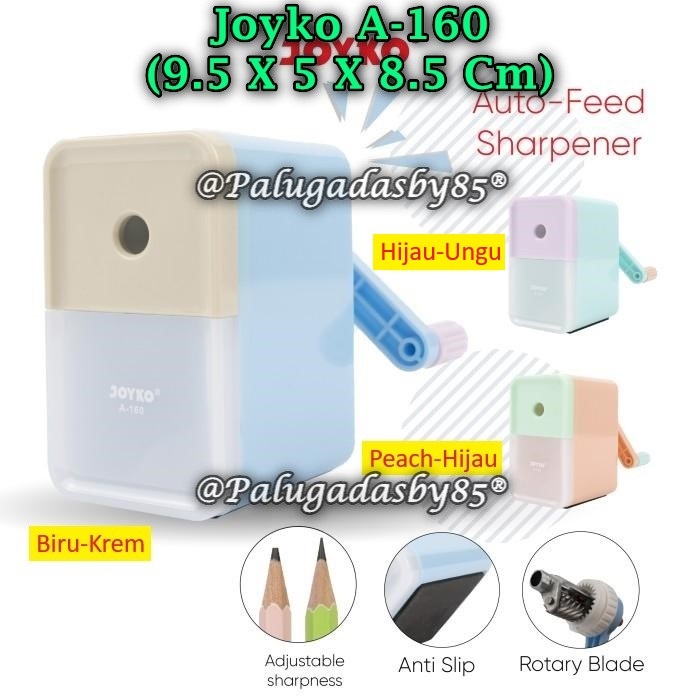 

(1 Biji) Rautan Meja Putar JOYKO A-160 / Rautan Serutan Sharpener Joyko A-160 (1 Biji)