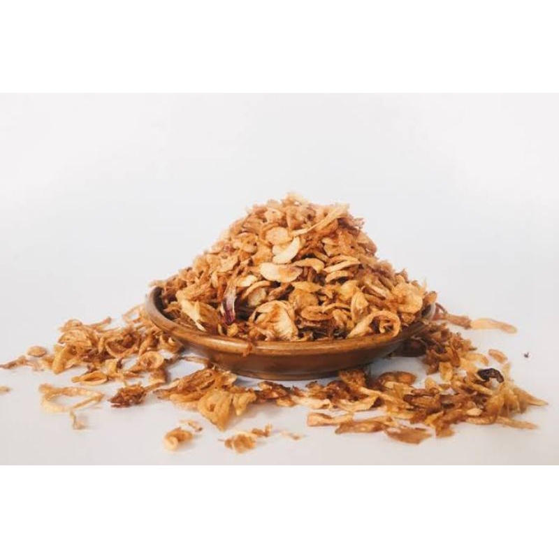 

Bawang Goreng Grade C 200gr Asli Brebes Krispy Brambang Merah Termurah Organik Cemilan Snack Makanan