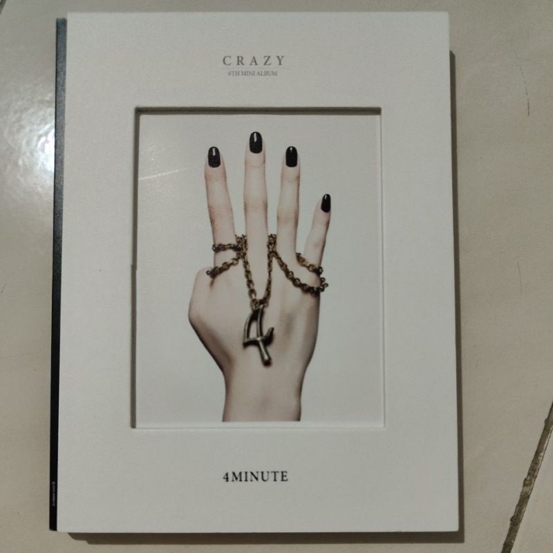 4MINUTE CRAZY 6TH MINI ALBUM