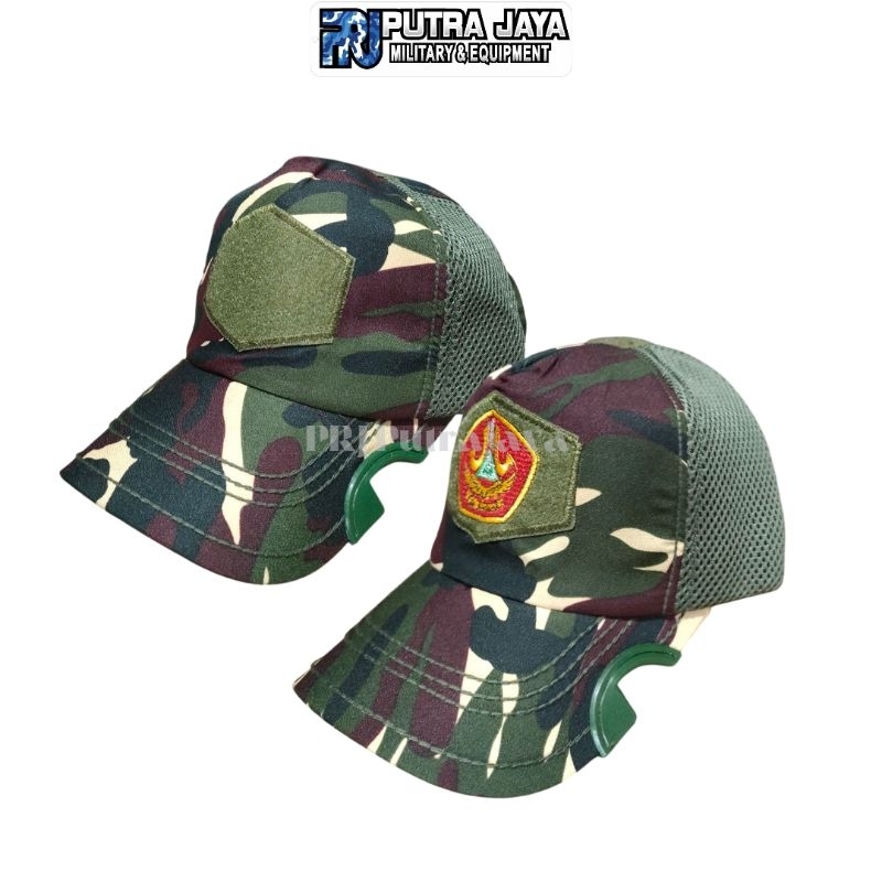 Topi Tactical Coak Banser / Topi Coak Loreng Banser / Topi Coak Terbaru