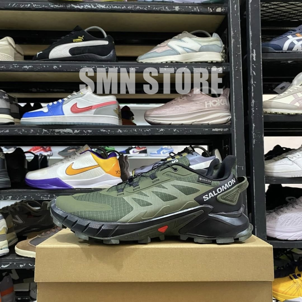 [ORIGINAL] Salomon Supercross 4 Goretex Army, Sneakers Running Ori Salomon, BNIB