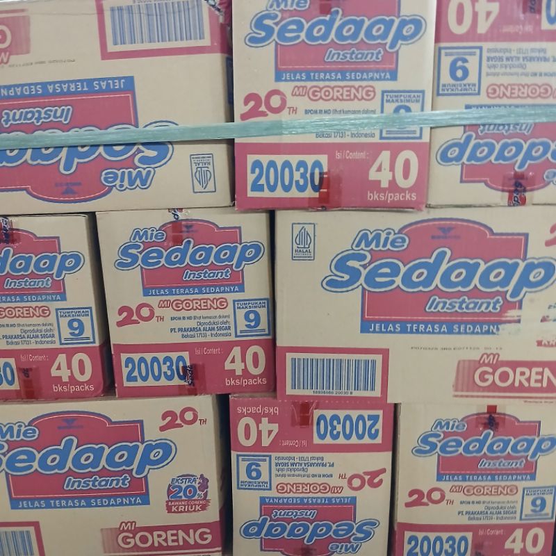 

Aneka Mie Sedap 1Dus | 40 Pack