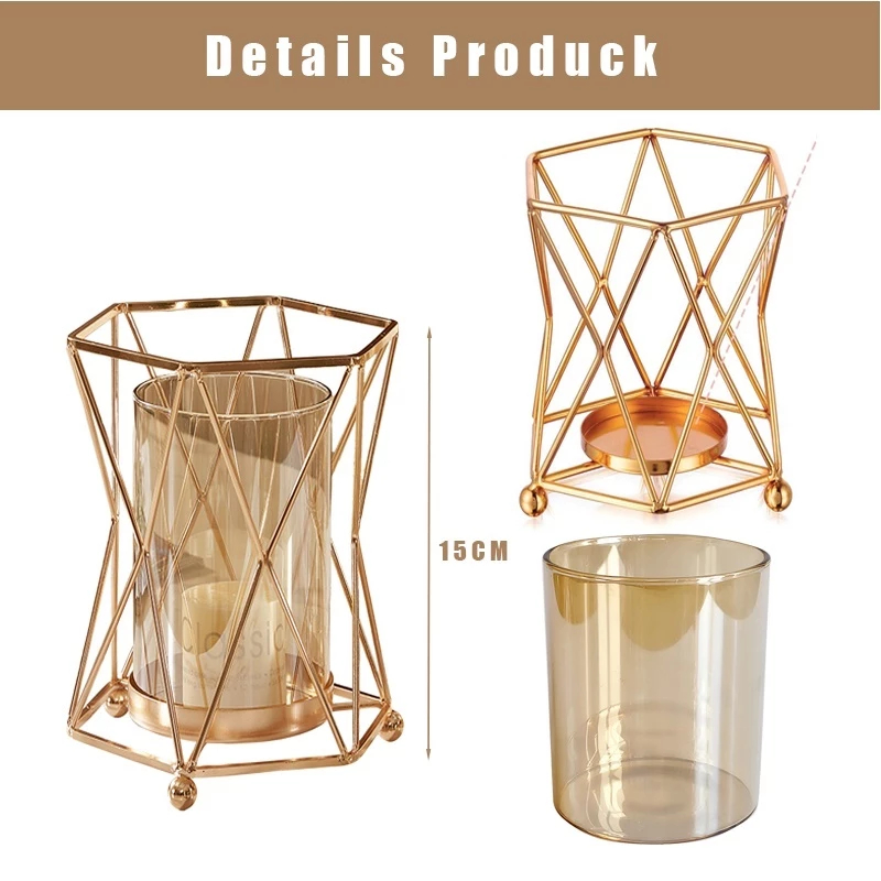 Vas Besar Kaca Hidroponik Kreatif Palsu Rangkaian Bunga Kering Cahaya Ornamen Mewah Ruang Tamu Meja