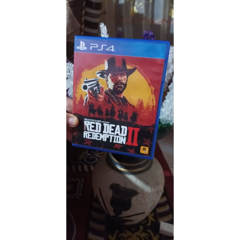 Kaset / BD PS4 RDR 2 mulus