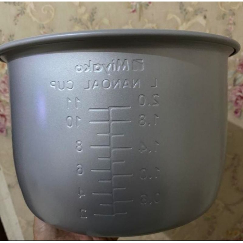 panci rice cooker miyako 2liter panci mejikom miyako tinggi 15cm diameter 24cm harga murah promo bis