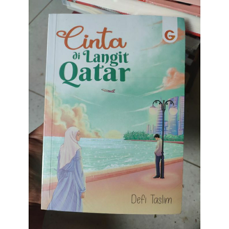 Cinta dilangit Qatar original/Novel cinta best seller/Novel Cinta dilangit Qatar