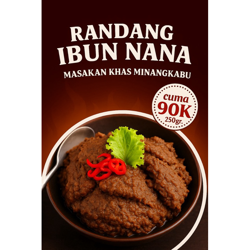 

Rendang ibun nana 250g