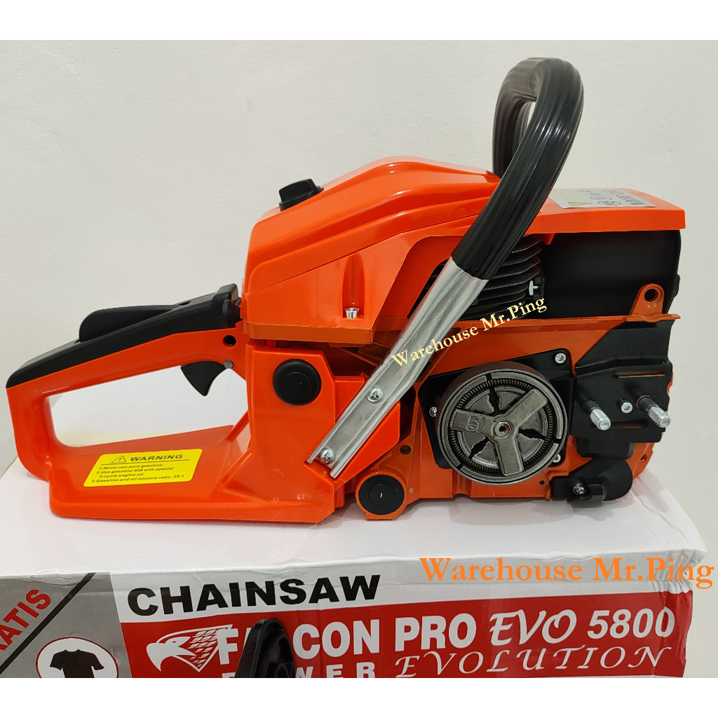 Falcon Gergaji Mesin Chainsaw 22 Inch EVO 5800