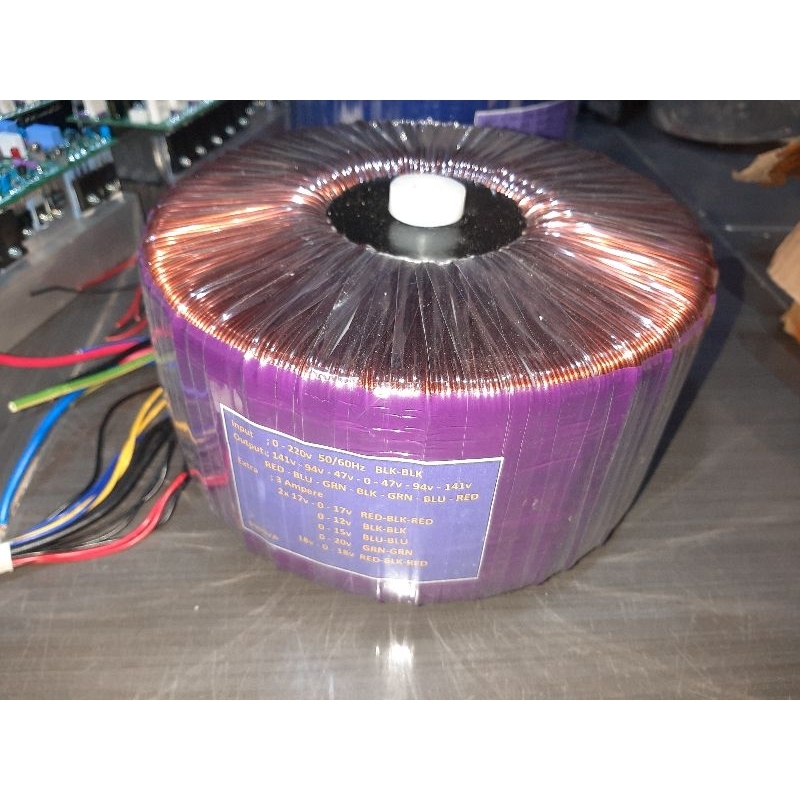 Trafo Toroid Class H 5kva Buat power H2.