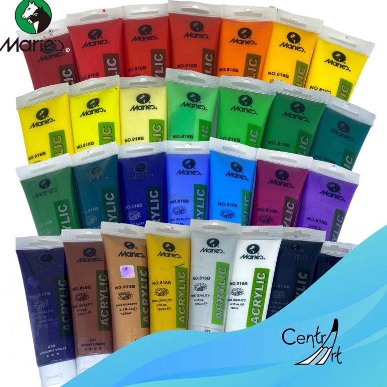 

KODE D8W maries acrylic paint cat akrilik 12ml 29 warna
